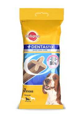 Pedigree Dog Chews DentaStix Adult Medium Breed Oral Care(7 Sticks)
